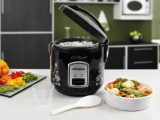 Panela de Arroz Elétrica Mondial PE-08 400W 1L - Preto - R$59,90