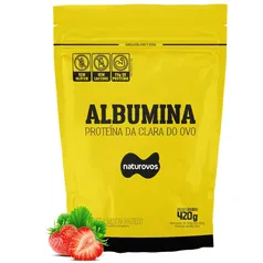 Albumina Naturovos 420g Proteína da clara do ovo