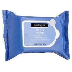 Lenços Demaquilantes Deep Clean, Neutrogena, 25 Unidades | R$11