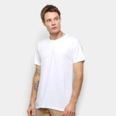 Camiseta Burn Basic Branca Masculina | R$12