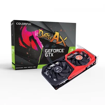 Placa de Vídeo Colorful GeForce GTX 1650 NB 4GD6-V, 4GB, GDDR6, 192bit, 212327112838