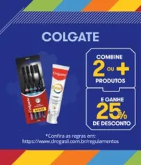 Combine 2 produtos da seleção e ganhe 25% de desconto