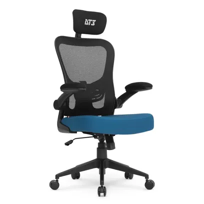 Foto do produto Cadeira Office DT3 Vita Headrest, Azul, 14229-8