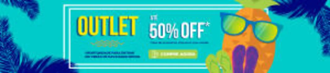 Outlet Havaianas até 50% desconto