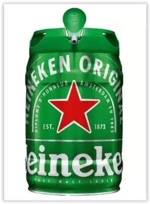 [APP/Cliente Ouro] Cerveja Heineken Pilsen Barril 5L