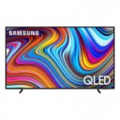 Smart TV Samsung 55" QLED 4K Modo Game Som em Movimento Tela sem limites Q60C 2023