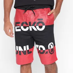 Bermuda Moletom Ecko Masculina