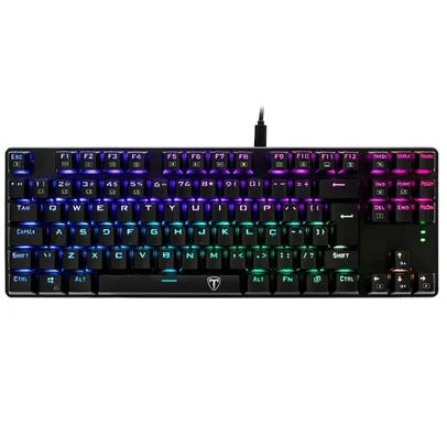 Teclado Mecânico Gamer T-Dagger Bora Switch Outemu Brown LED RGB ABNT2 - T-TGK315-BR (BROWN)