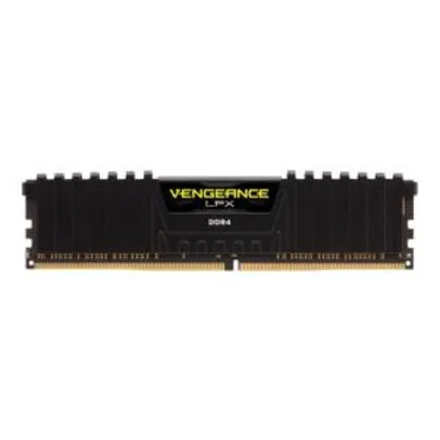 MEMORIA CORSAIR VENGEANCE LPX PRETO 4GB (1X4) 2400MHZ DDR4, CMK4GX4M1A2400C14