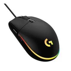 Mouse Óptico para Jogos lightsync Preto - Logitech - G203