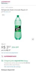 Refrigerante Soda Limonada 2L | R$3,97