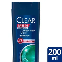 Shampoo Limpeza Diária Clear 200ml