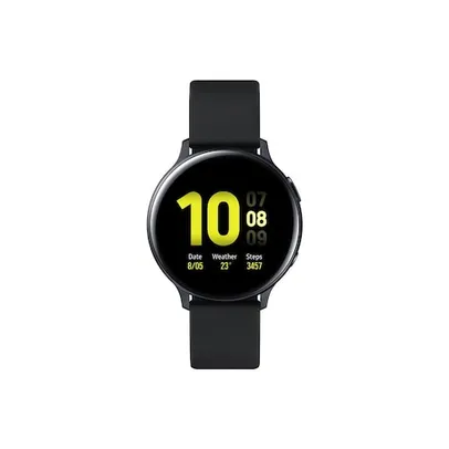 Smartwatch Samsung Galaxy Watch Active2 BT 44MM Preto com Tela Super Amoled de 1.4", Bluetooth, Wi-Fi, GPS, NFC e Sensor de Frequência Cardíaca