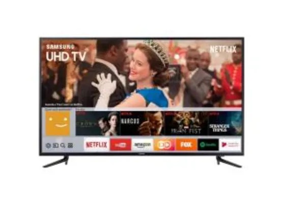 Smart TV LED 58" Samsung 58mu6120 Ultra HD 4K