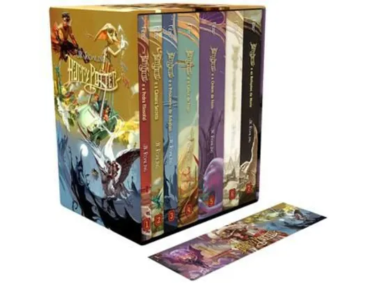 Box Livros J.K. Rowling Edição Especial - Harry Potter Exclusivo | R$123
