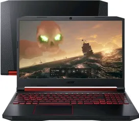  Notebook Gamer Acer Nitro 5 AN515-43-R59W AMD R5 - 8GB 1TB 128GB SSD 