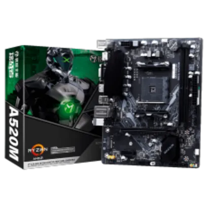 Placa Mãe MAXSUN A520M MS-Challenger, Chipset A520, AMD AM4, mATX, DDR4