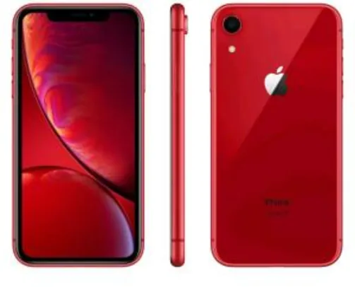 (Cliente ouro +cupom) Iphone XR 64gb product red, parcelado R$3250