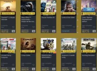 Promoção PSN Desconto Duplo