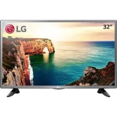 Smart TV LED 32" LG 32LJ600B HD com Conversor Digital Wi-Fi integrado por R$ 972