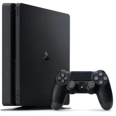 Console Sony Playstation 4 Slim 500GB + Controle Dualshock Preto - $1.376