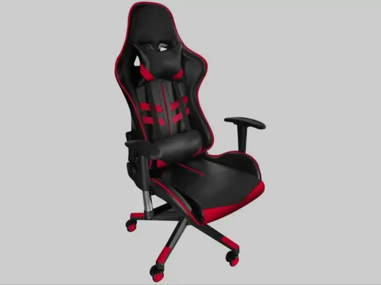 Cadeira Gamer Reclinável Preta e Vermelha - GAM-VE1 