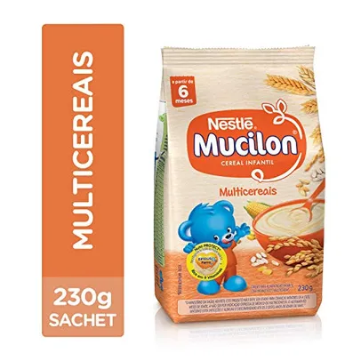 Cereal Infantil, Multicereais, Mucilon, 230g [R$ 2,51]