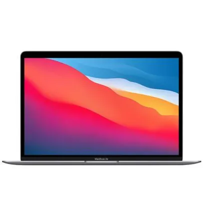 Macbook Air M1, 8GB, 256GB SSD, Tela 13.3 Polegadas, Space Gray - MGN63LL/A