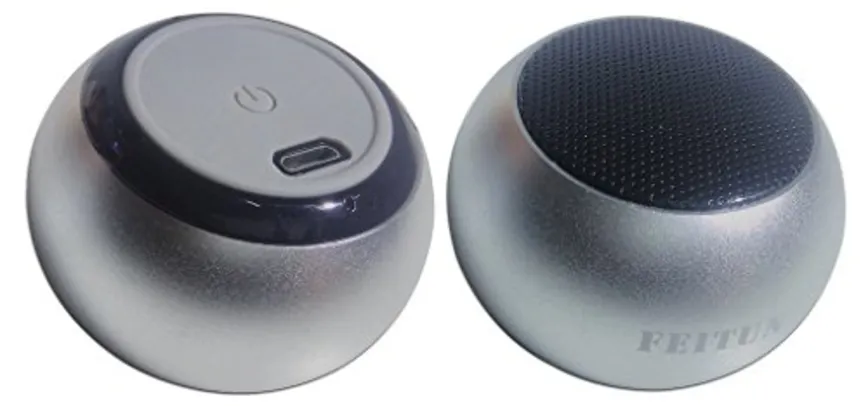 Caixinha de Som Bluetooth Mini Speaker 3w Feitun Fn-0006