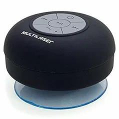 Caixa De Som Bluetooth Shower 8w Rms Preta De R$ 79,90 Por R$ 39,90