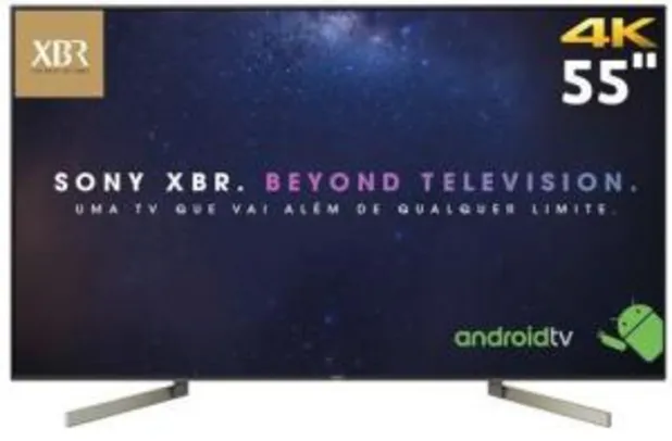 Smart TV LED 55" UHD 4K Sony BRAVIA XBR-55X905F - R$ 3999