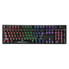 Teclado Mecânico Gamer Xtrike-Me GK-980 (Full Size) Switch Blue | R$162