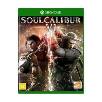 (APP , título está Ps4 mas jogo é do Xbox comprei e recebi certinho ) Game - Soulcalibur 6 Xbox One | R$40