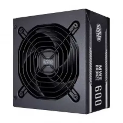 Fonte Cooler Master MWE, 600W, 80 Plus Bronze, PFC Ativo, MPX-6001-ACAAB-US