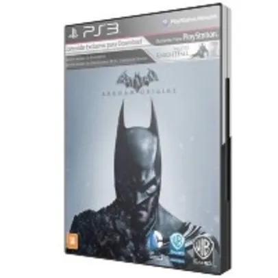 [Nagem] Game Batman Arkham Origins Edição Limitada PS3 por R$ 28