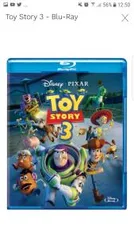 Toy Story 3 - Blu-Ray  por R$ 7