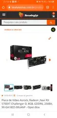 Placa de Vídeo Asrock, Radeon ,Navi RX 5700XT Challenger D, 8GB | R$2522