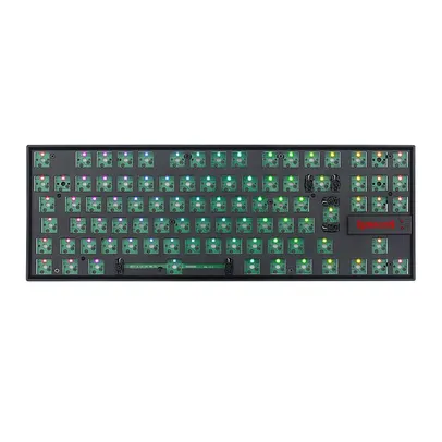 Teclado Redragon Kumara Barebone Edition, RGB, Preto, RD-BBK552