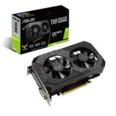 Placa de Vídeo Asus, TUF Gaming GeForce, GTX 1650 OC Dual, 4GB, GDDR6, 128Bit, TUF-GTX1650-O4GD6-GAMING