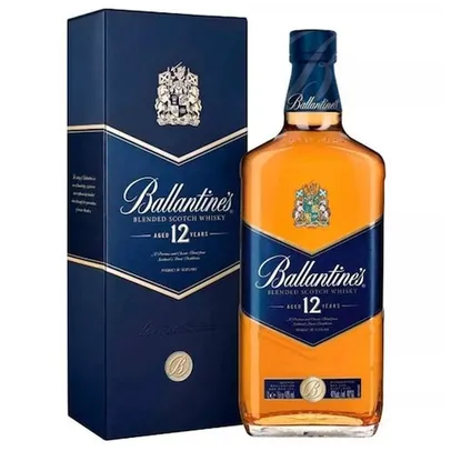 Whisky Ballantines 12 Anos 1 Litro