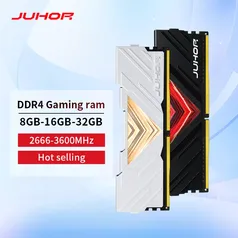 Memória Ram juhor 2x8 3200Mhz branca 