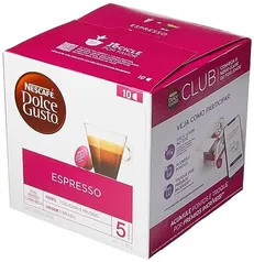 (PRIME) (REC) (Mais por Menos R$11) Nescafe Dolce Gusto, Espresso, 10 Cápsulas