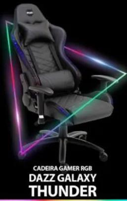 [AME] Cadeira Gamer Dazz RGB Galaxy Thunder | R$1029
