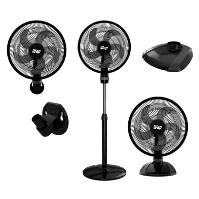 Product photo Ventilador 3 Em 1 Rajada Turbo W130 50cm - 220V - Wap