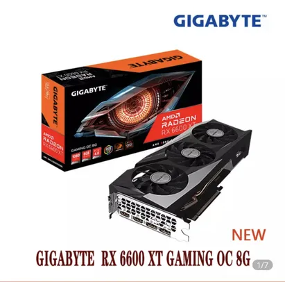 GIGABYTE Radeon™Rx 6600 xt gaming oc 8g gddr6 128-bit 7nm