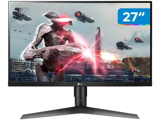 Monitor Gamer LG 27 IPS FULL HD 144HZ 1MS | R$1623