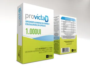 [Vitamina D] Provicta D 1000ui Com 60 Capsulas