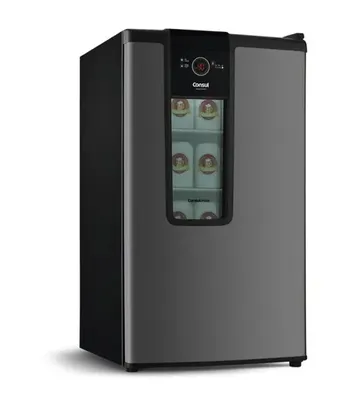 Cervejeira Titanium 82L com Display na Porta e Controle de Temperatura 220V CZD12AT Consul