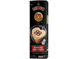 [Cliente Ouro | Leve 3 Pague 2] 10 Cápsulas de Café TRES Arábica - Baileys Supremo Macchiato 