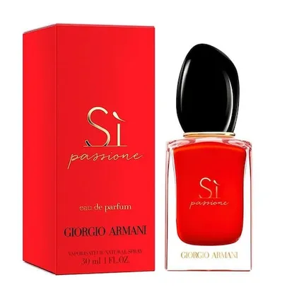 Sì Passione Giorgio Armani Feminino Eau De Parfum 30Ml